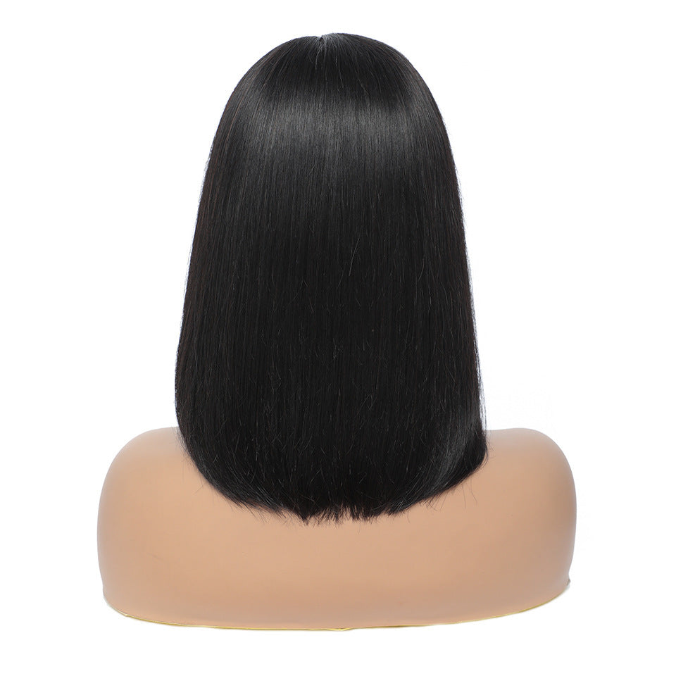 Women's Short Hair Series Real Hair Bob Headgear Women's Short Hair Series Real Hair Bob Headgear